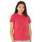 24 Pack BELLA+CANVAS Youth Heather CVC Tee for School, Sports & Everyday Wear Kids Cotton Blend Shirt Bundle